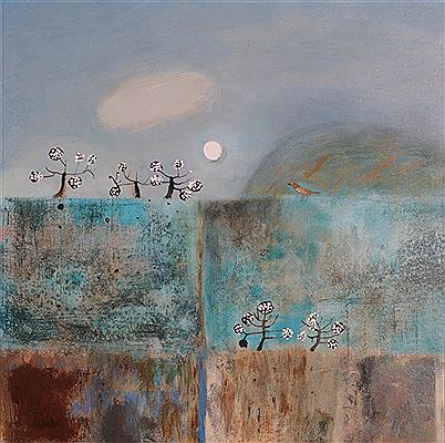 Moonrise by Jacquie Denby - Auction record, sale price, and art valuation. Compare with similar artists and explore comparable artworks.