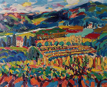 ''Vineyards, Vaucluse''