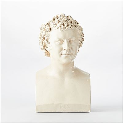 Portrait bust Esaias Tegnér by Johan Niklas Bystrom - Auction record, sale price, and art valuation. Compare with similar artists and explore comparable artworks.