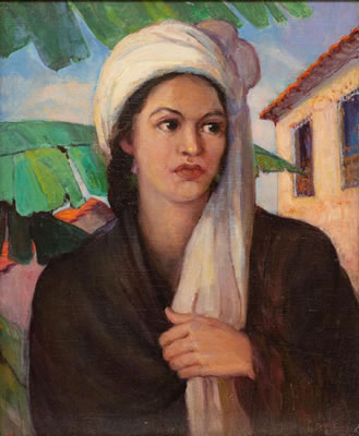 Portrait of a Mexican Woman