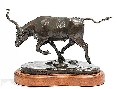 Longhorn, 1978 by Sherman T (Doctor) Coleman - Auction record, sale price, and art valuation. Compare with similar artists and explore comparable artworks.
