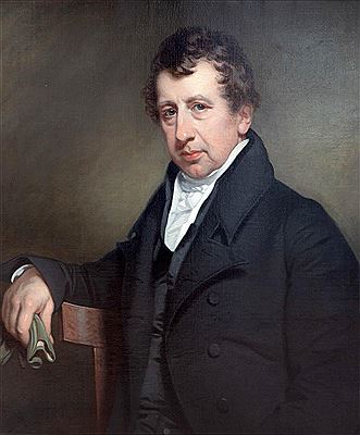 A portrait of Franc Diederic Cau (1783-1861)