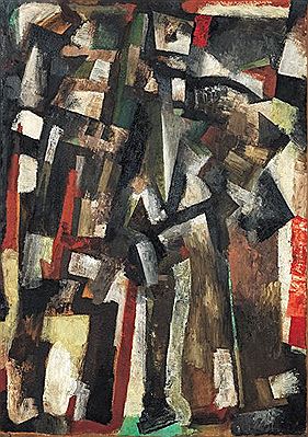 Composition by Youla Chapoval - Auction record, sale price, and art valuation. Compare with similar artists and explore comparable artworks.