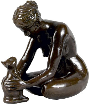 LA FEMME AU CHAT by Michel Tardy - Auction record, sale price, and art valuation. Compare with similar artists and explore comparable artworks.