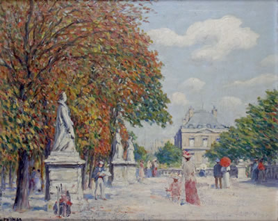 PARIS, PROMENADE AU JARDIN DU LUXEMBOURG PAR TEMPS D’AUTOMNE