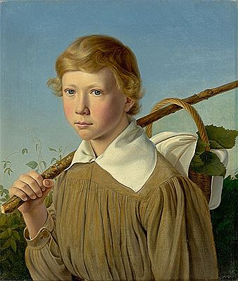 Knabe mit Wanderstock by Adolf Carl Senff - Auction record, sale price, and art valuation. Compare with similar artists and explore comparable artworks.