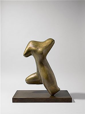 Sample artwork by Bernhard Heiliger (1915 - 1995), known for abstract-organic constructions in bronze or aluminum - View similar artists and auction records