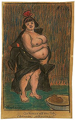 ""Die Venus mit dem Pelz. (Antwerpen ,Ackerstraße‘)""