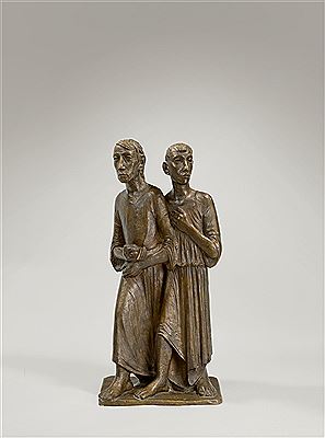 "Schreitende Jünger (Jesus und Johannes)"