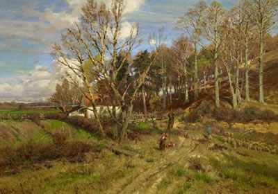 Vorfrühling by Heinrich Hartung - Auction record, sale price, and art valuation. Compare with similar artists and explore comparable artworks.
