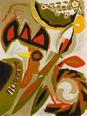 Sample artwork by Otto Greis (1913 - 2001), known for painting - View similar artists and auction records