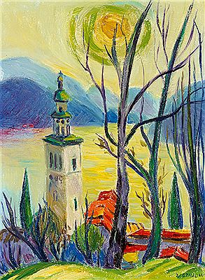 Untitled (Blick auf einen See)