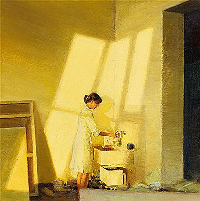 Sample artwork by Irene Bisang (Born 1981), known for painting - View similar artists and auction records
