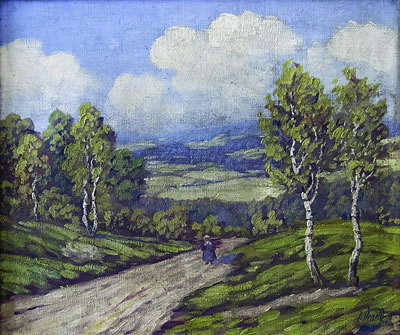 Krajina s figurální stafáží by Alois Vladislav Vrany - Auction record, sale price, and art valuation. Compare with similar artists and explore comparable artworks.