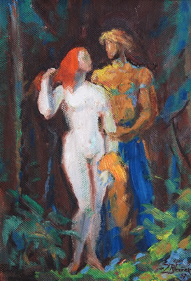 Sample artwork by Zdenek Blazek (Born 1904), known for painting - View similar artists and auction records