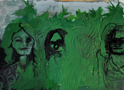 Zelené kocicky by Anna Langova - Auction record, sale price, and art valuation. Compare with similar artists and explore comparable artworks.