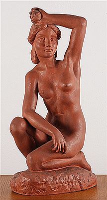 Kneeling girl's nude by Julius Lankaas - Auction record, sale price, and art valuation. Compare with similar artists and explore comparable artworks.