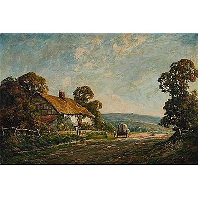 A SOUTHDOWN COTTAGE, SUSSEX