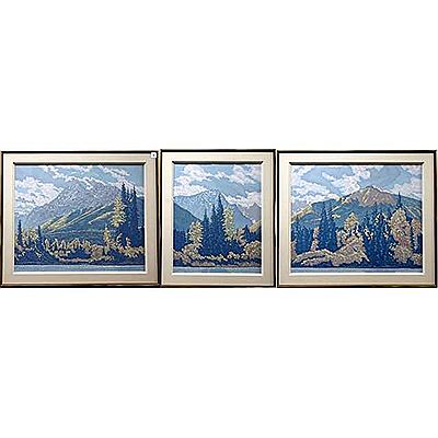 MT. LADD - MT. BOGART - MT. ALLAN by Deborah Sinclair - Auction record, sale price, and art valuation. Compare with similar artists and explore comparable artworks.