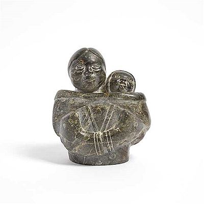 MOTHER WITH CHILD IN AMAUT