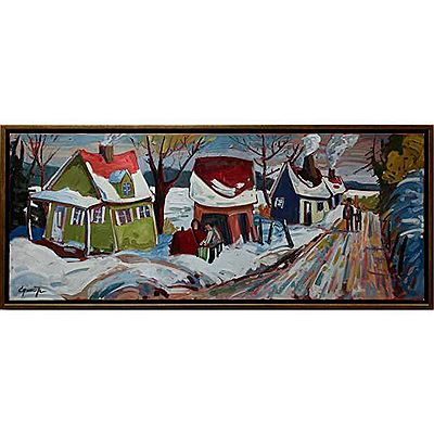 UNTITLED (VILLAGE IN WINTER)