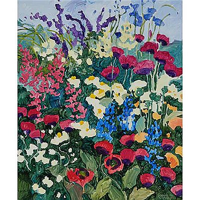 LE JARDIN EN PLEIN ÉTÉ