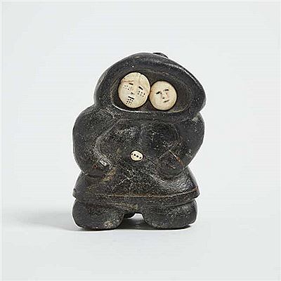 MOTHER AND CHILD by Sheokjuk Oqutaq - Auction record, sale price, and art valuation. Compare with similar artists and explore comparable artworks.