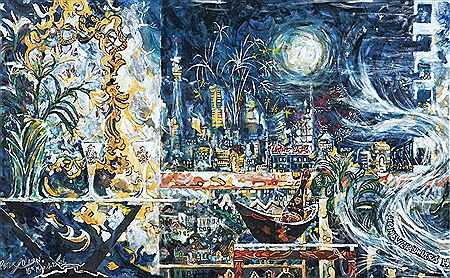 Sample artwork by Peter O'Hagan (Born 1942), known for painting - View similar artists and auction records