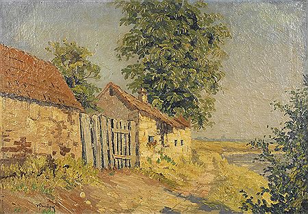 Sonnige Landschaft
