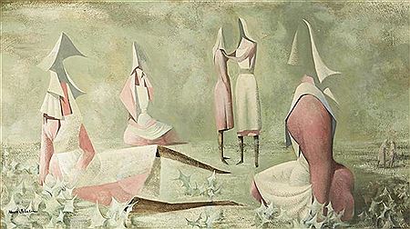 NURSES by Nevill Johnson - Auction record, sale price, and art valuation. Compare with similar artists and explore comparable artworks.
