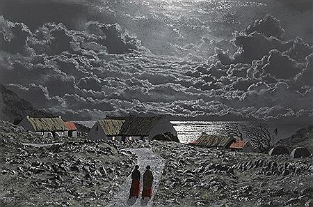 WINTER NIGHT, CONNEMARA COAST