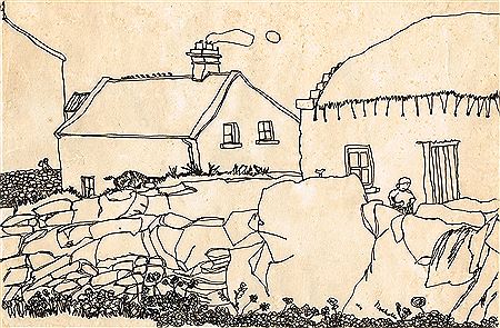 Sample artwork by Nick Nicholls (1914 - 1991), known for abstraction - View similar artists and auction records