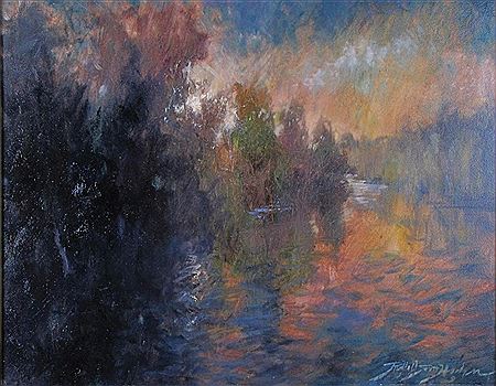"Sunset, White River"