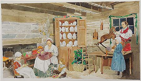 "Untitled illustration for pgs 6&7" by Henry Matthew Brock - Auction record, sale price, and art valuation. Compare with similar artists and explore comparable artworks.