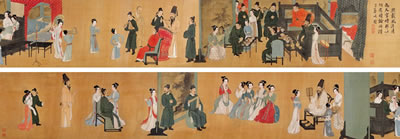 BANQUET AFTER HAN XIZAI by Lianxi Peng - Auction record, sale price, and art valuation. Compare with similar artists and explore comparable artworks.