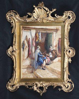 A Tailor`s Shop, Algiers