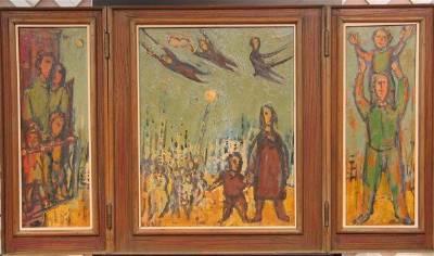 View from the Fire Escape by Frank Kleinholz - Auction record, sale price, and art valuation. Compare with similar artists and explore comparable artworks.