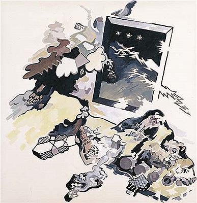 Mindscape 1 by Mike Brown - Auction record, sale price, and art valuation. Compare with similar artists and explore comparable artworks.