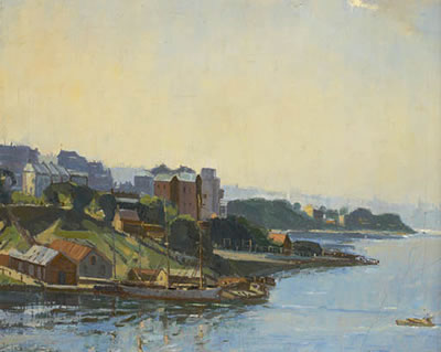 Sydney Harbour, Kirribilli by Robert Waden - Auction record, sale price, and art valuation. Compare with similar artists and explore comparable artworks.