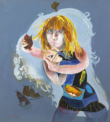 Captured Bird by Anne Marie Hall - Auction record, sale price, and art valuation. Compare with similar artists and explore comparable artworks.