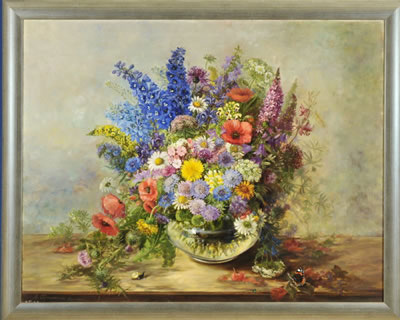 Sample artwork by Louise Thomassin (20th century), known for painting - View similar artists and auction records