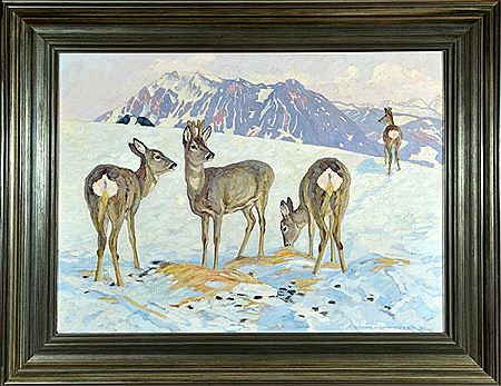 Sample artwork by Eugen Ludwig Hoss (1866 - 1955), known for painting - View similar artists and auction records