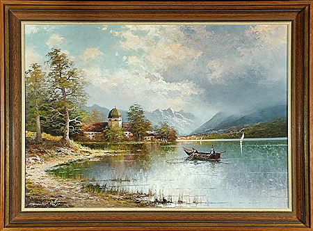 "Auf der Fraueninsel am Chiemsee"