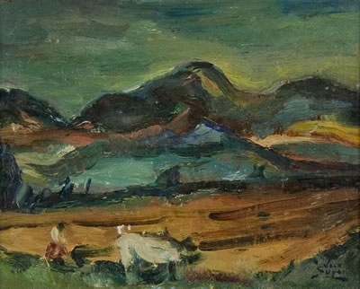 Sample artwork by Vico Supan (1917 - 1988), known for painting - View similar artists and auction records