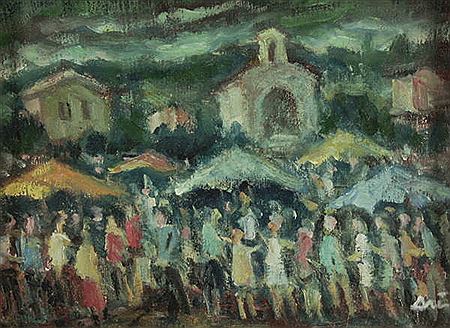 Sagra friulana by Primo Dri - Auction record, sale price, and art valuation. Compare with similar artists and explore comparable artworks.