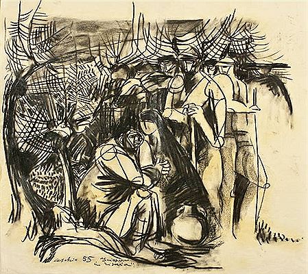 Sciopero in risaia by Luciano Ceschia - Auction record, sale price, and art valuation. Compare with similar artists and explore comparable artworks.