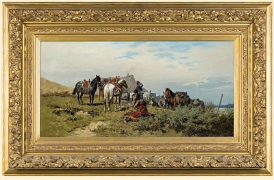 Halt at steppes