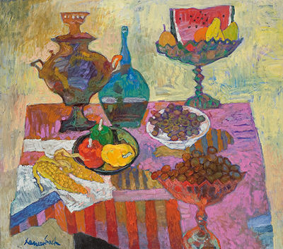 Still life with samovar