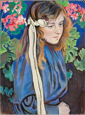 Portrait of Liza Parenska