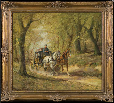 Travelling by Wilhelm Westerop - Auction record, sale price, and art valuation. Compare with similar artists and explore comparable artworks.